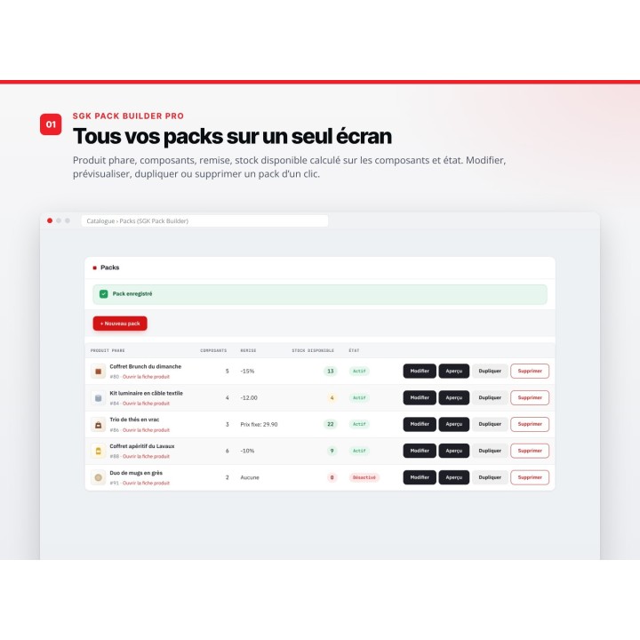 SGK Pack Builder Pro : packs, coffrets et kits sur mesure pour PrestaShop — capture 3